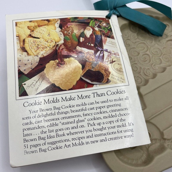 Vintage Brown Bag Cookie Art Mold TOY LAMB/Sheep Crafting/Baking‎ in BOX USA - Picture 8 of 10